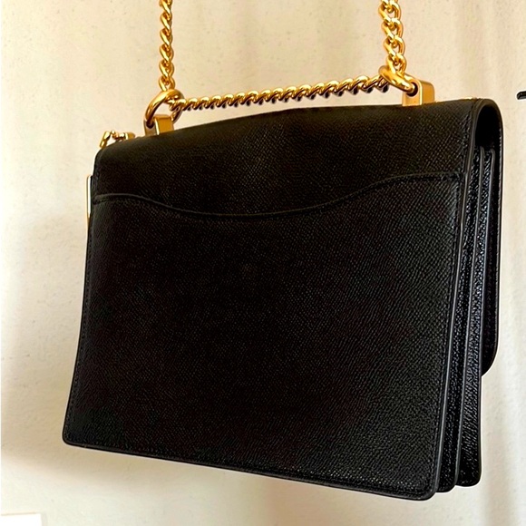 Coach 🌟HP🌟Klare Crossbody Signature Black/ Brown Canvas - Picture 3 of 13